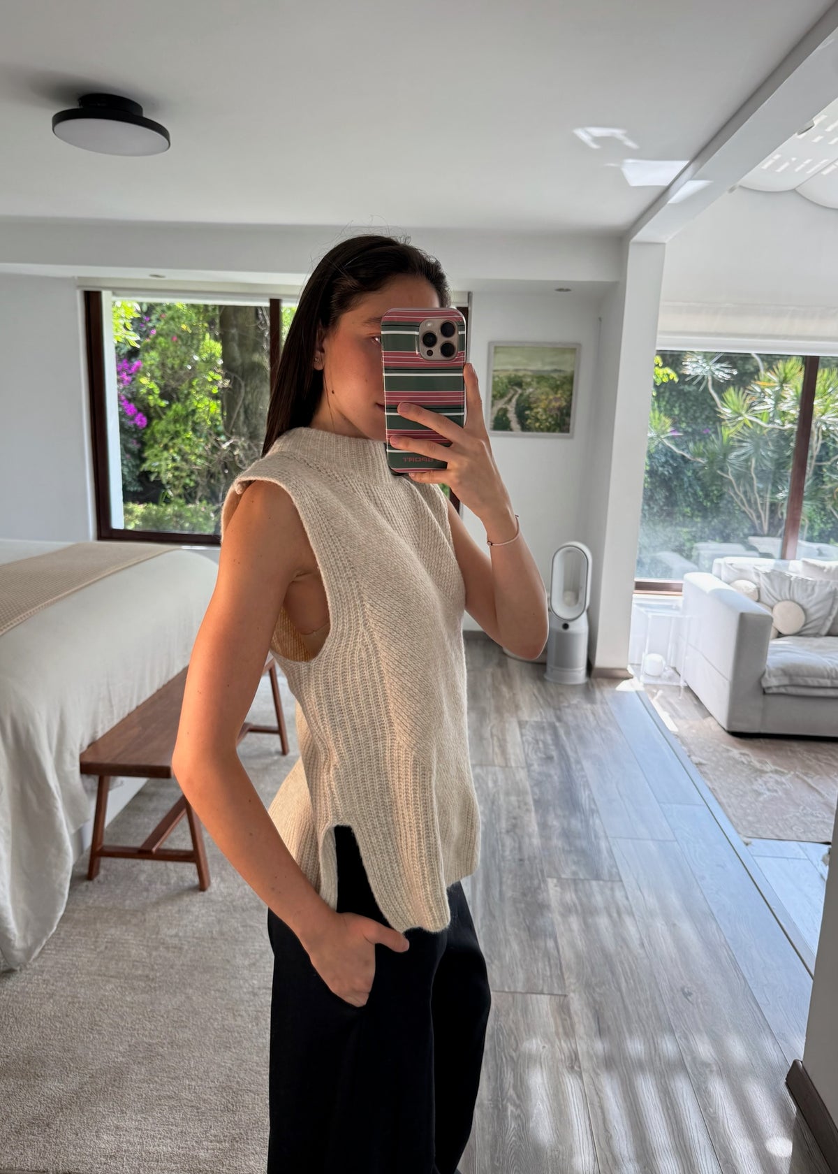 TOP DE TIPO SUÉTER CUELLO ALTO