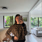 SUÉTER CHUNKY LEOPARD PRINT