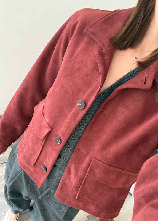 SHACKET DE TIPO SUEDE