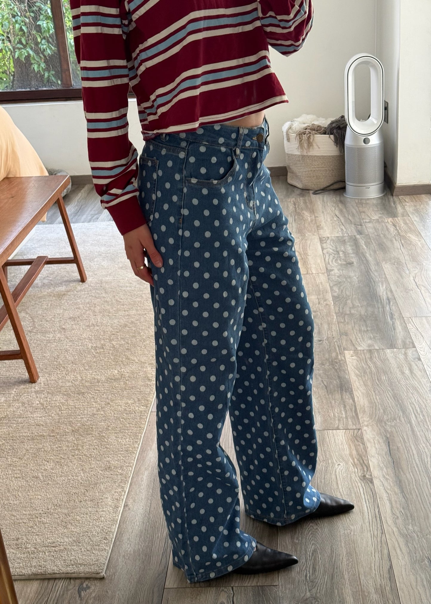 JEANS POLKA DOT
