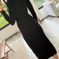 VESTIDO DE KNIT MANGA LARGA CON CUT OUT