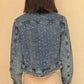 CHAMARRA DENIM RAINBOW