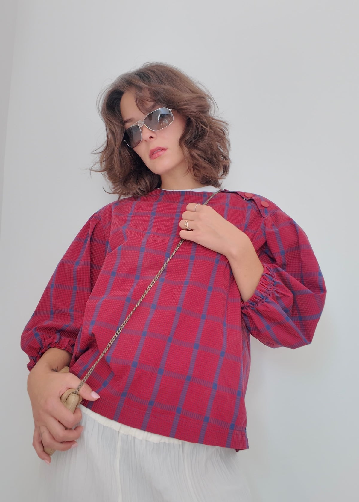 BLUSA DE CUADROS