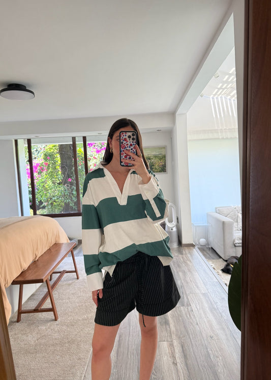 POLO OVERSIZED STRIPED