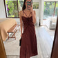 VESTIDO SLIP CON PRINT