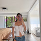 CORSET TOP BLANCO