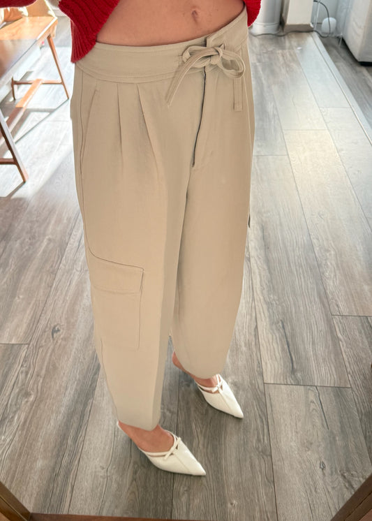 CARGO PANTS BEIGE