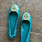 TORY BURCH BLUE FLATS