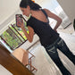 BLUSA NEGRA DRAPEADA