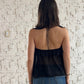 TOP RUFFLES NEGRO