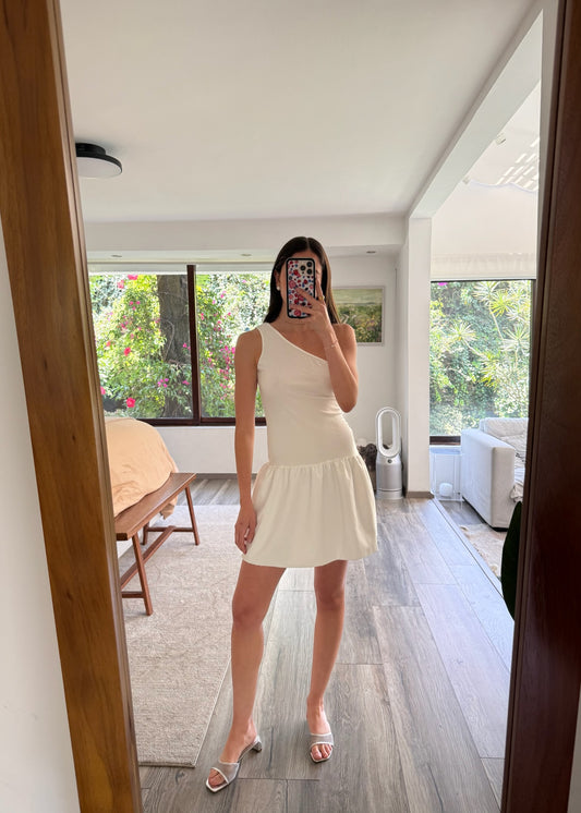 VESTIDO BOMBÓN ONE SHOULDER
