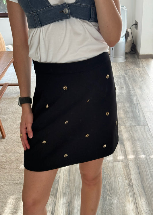 FALDA CON ABEJAS