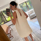 VESTIDO BLANCO CAMPANA