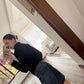 BLUSA NEGRA CON PERLA