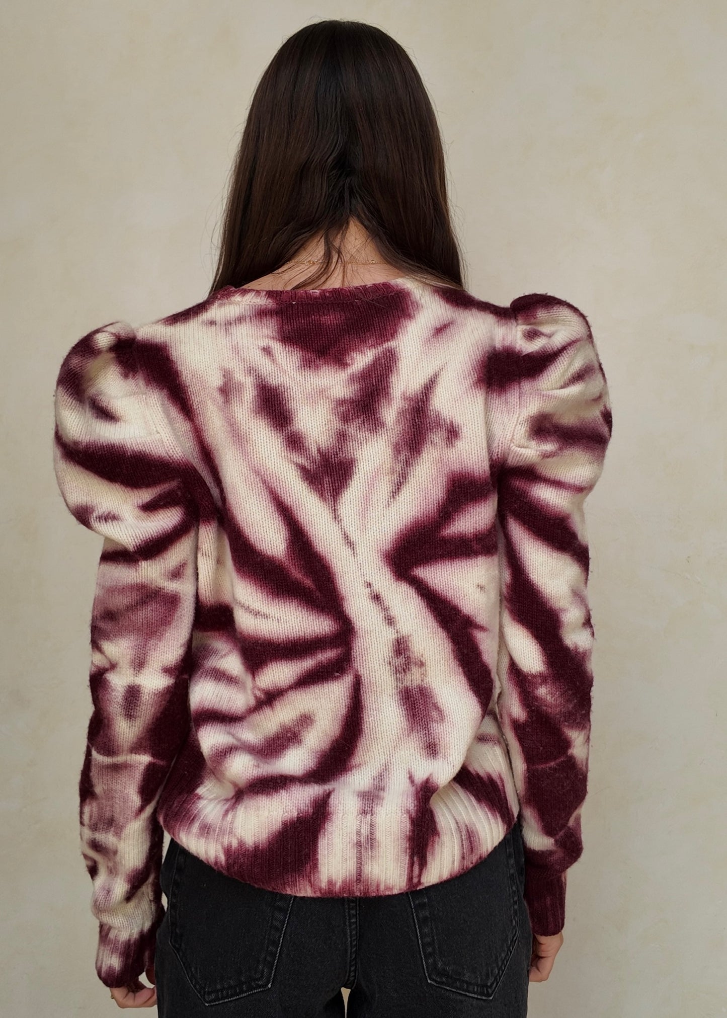 SUÉTER TIE DYE ROSA