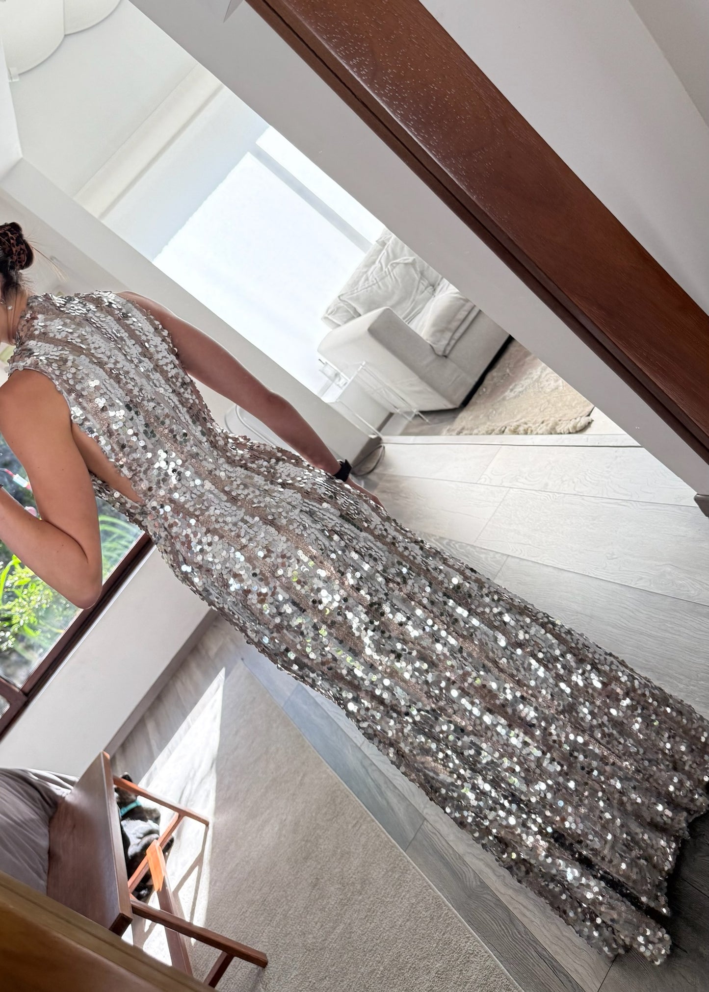 VESTIDO MAXI DISCO BALL