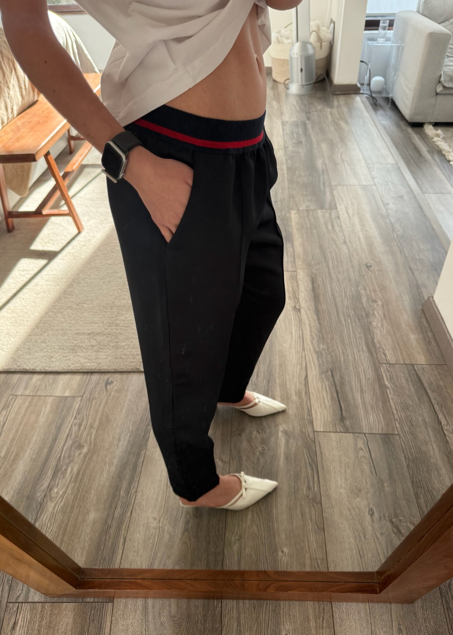 JOGGERS NEGROS SHINY