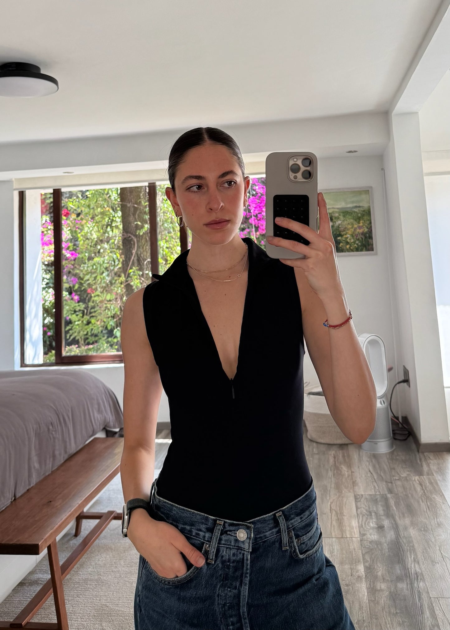 BODYSUIT NEGRO CON CIERRE
