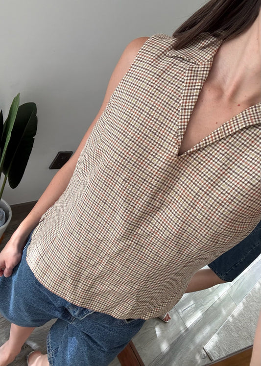 TOP CHECKERED