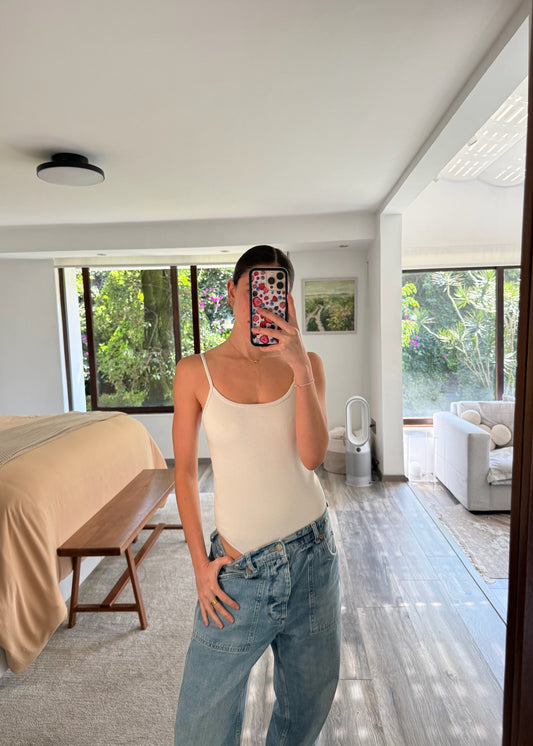BODYSUIT RIBBED