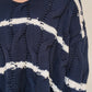 SUÉTER V NECK CHUNKY