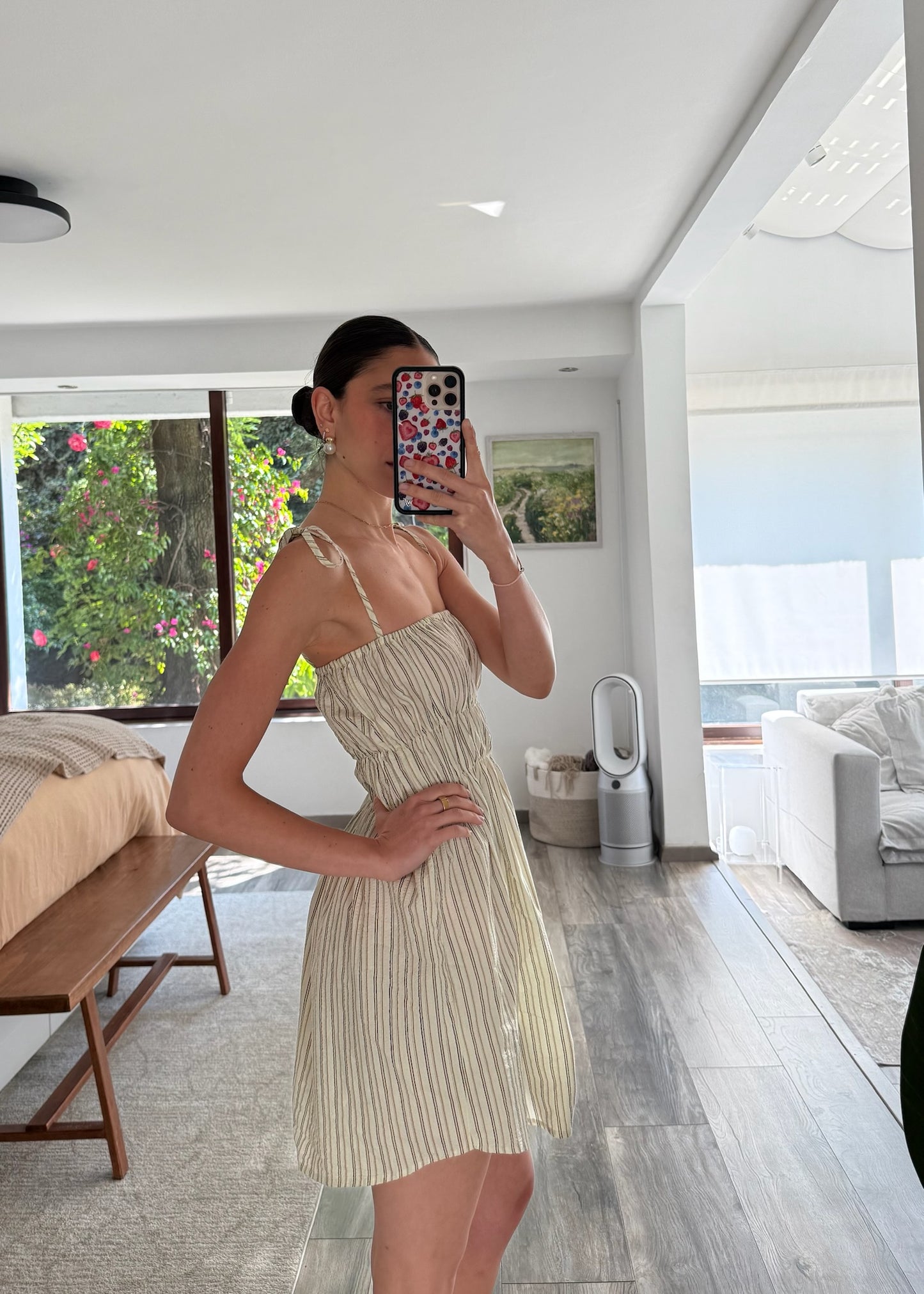 VESTIDO MINI CUTE STRIPED