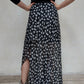 FALDA MIDI PRINT FLORES
