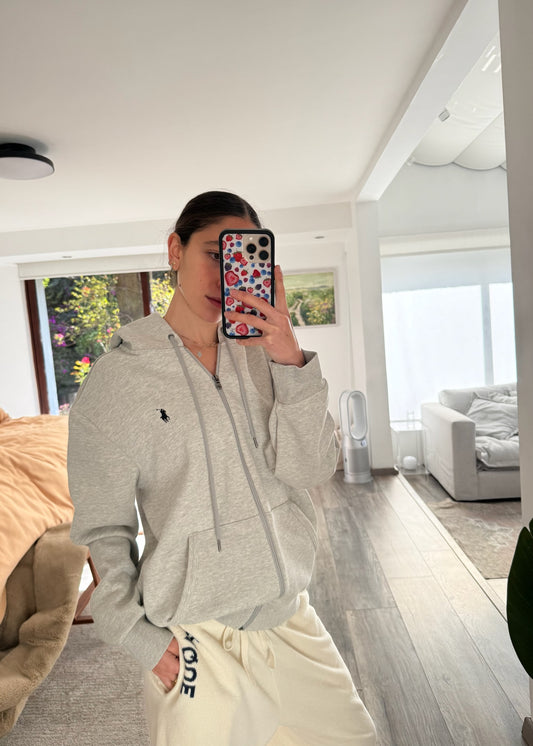 SUDADERA CON CIERRE RL