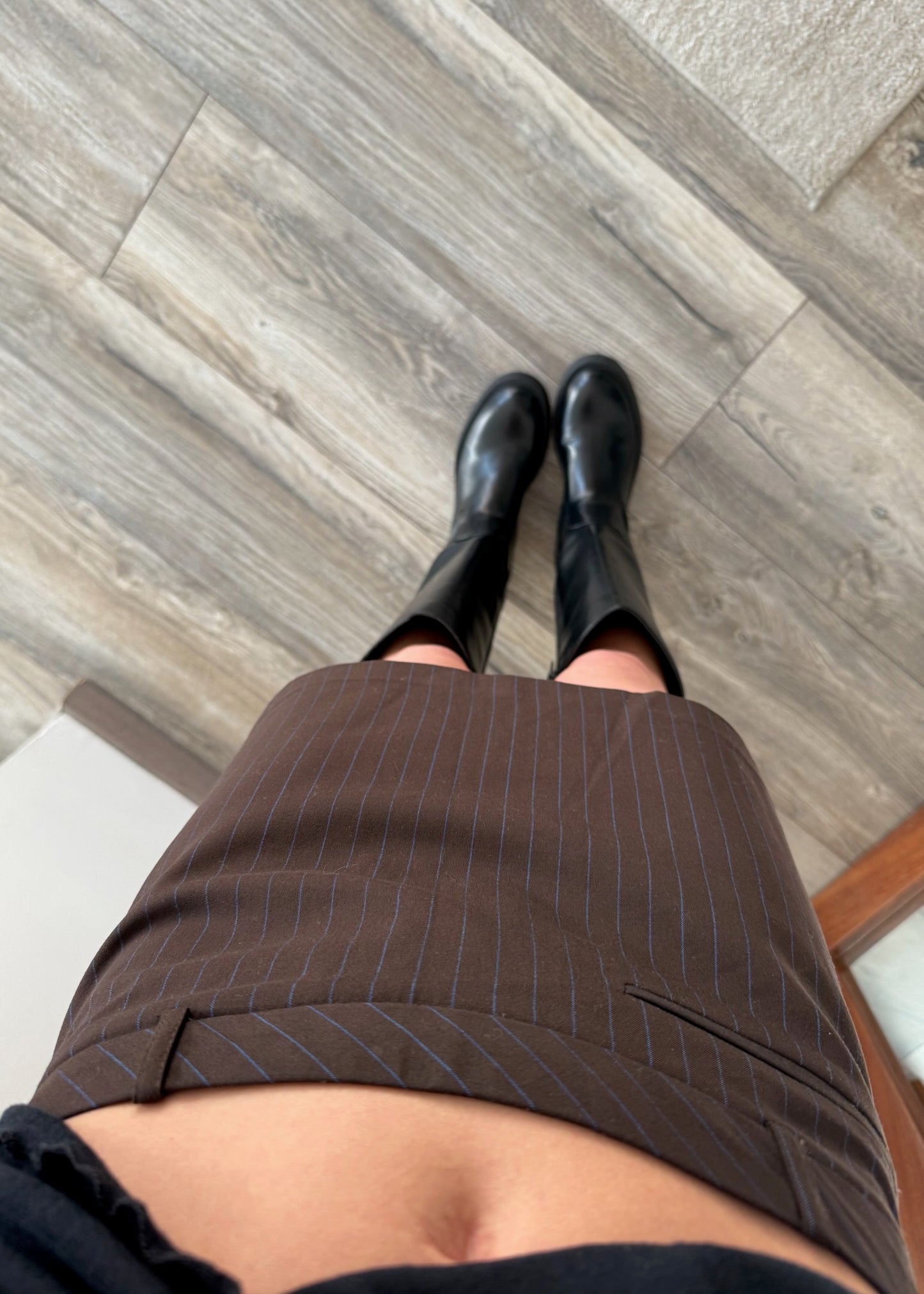 FALDA SCHOOL GIRL CHOCOLATE