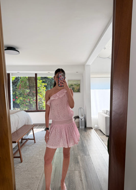 VESTIDO PLAYERO ONE SHOULDER