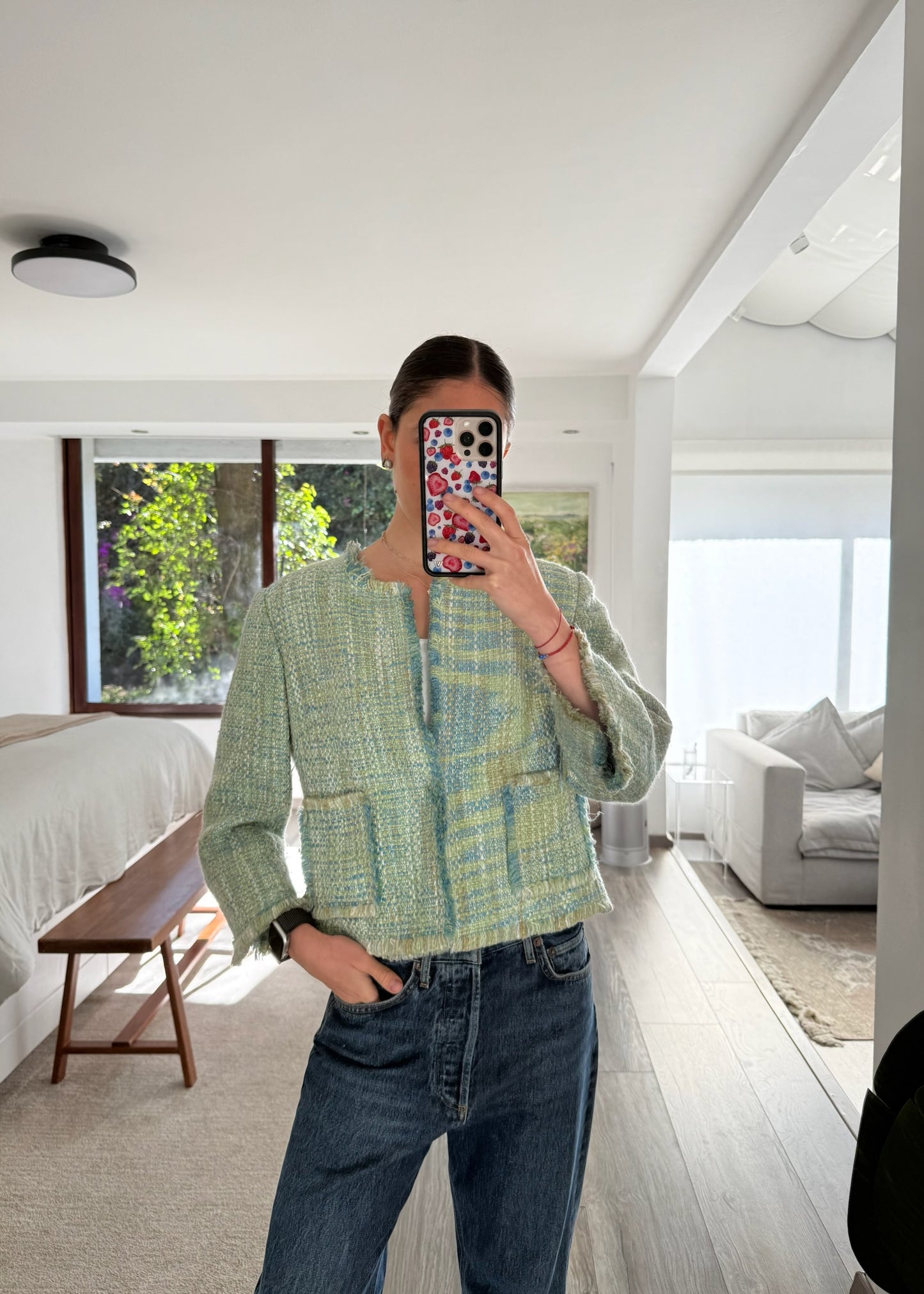 BLAZER VINTAGE VERDE