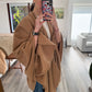 PONCHO COLOR CAMELLO