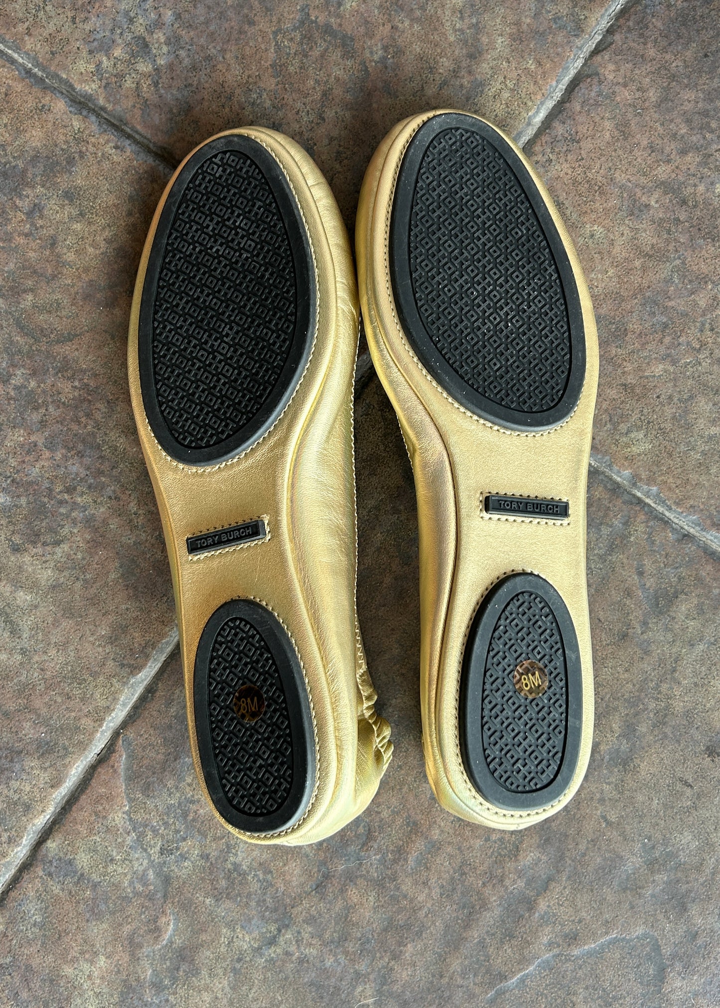 TORY BURCH GOLDEN FLATS
