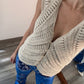 CHALECO BEIGE DE KNIT