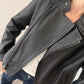 CHAMARRA DE FAUX LEATHER