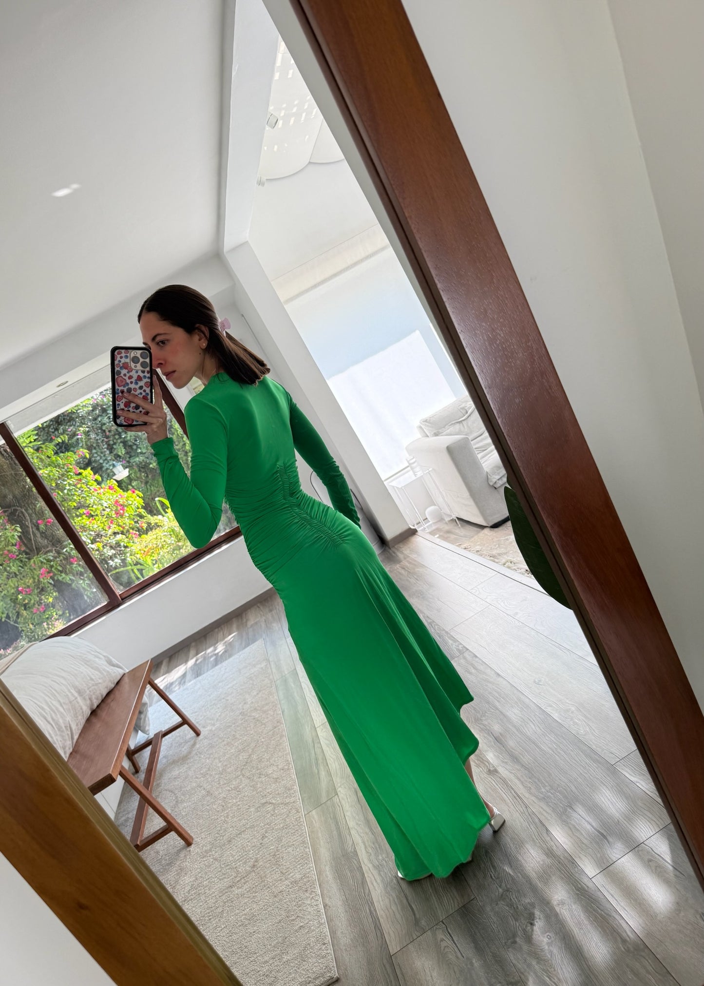 VESTIDO MAXI RUCHED