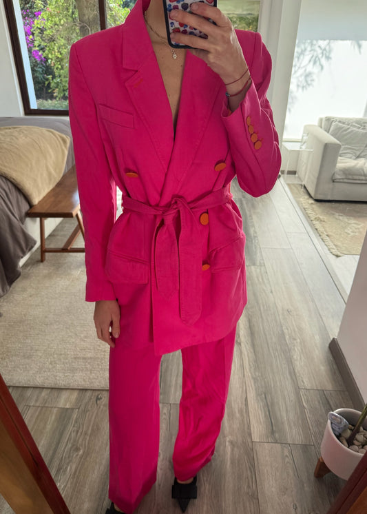 HOT PINK SUIT