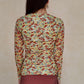TOP RUCHED FLOREADO
