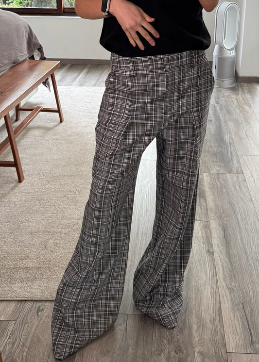 PREPPY PLAID PANTS