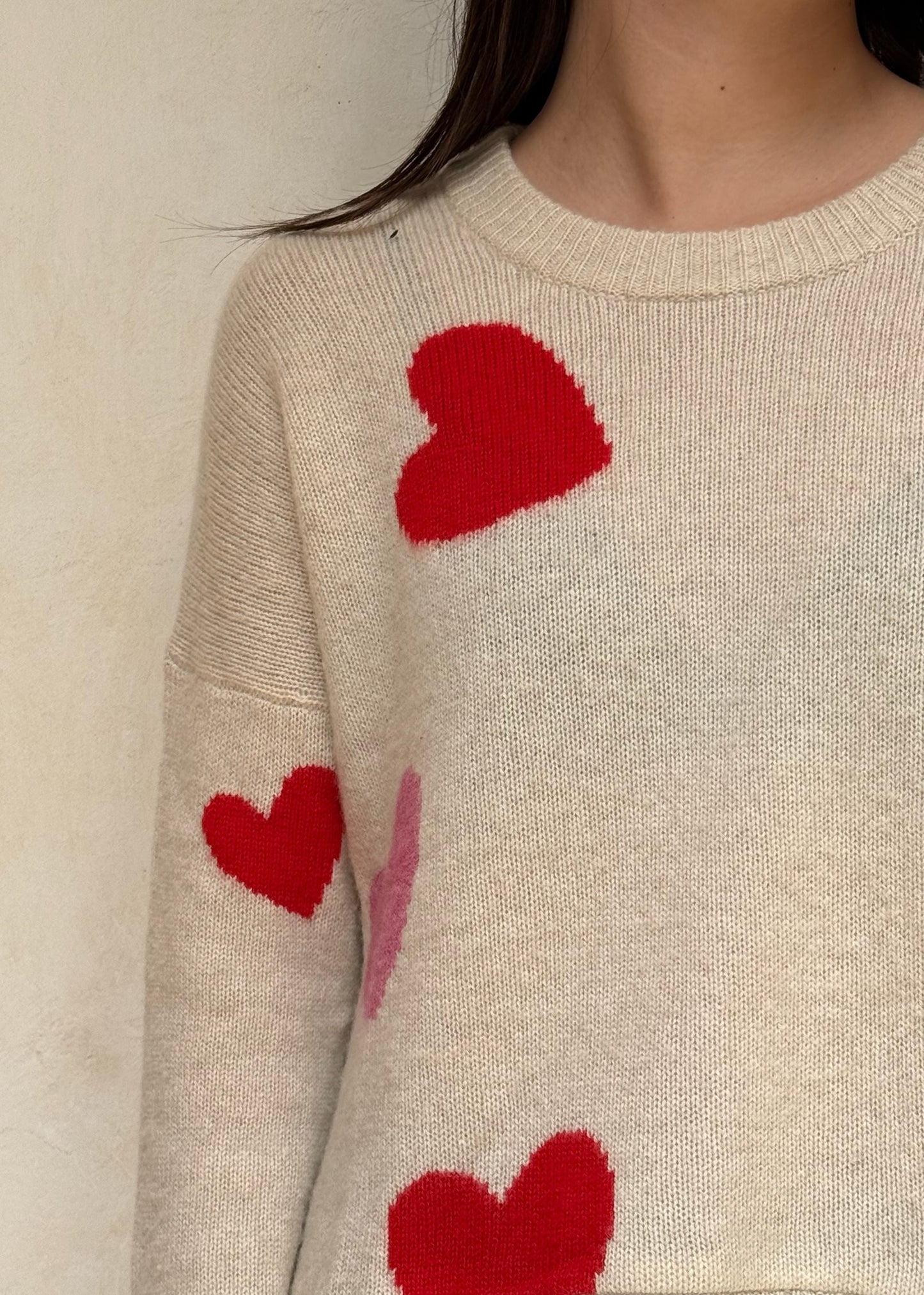 CREWNECK CORAZONES
