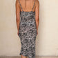 VESTIDO B&W ANIMAL PRINT