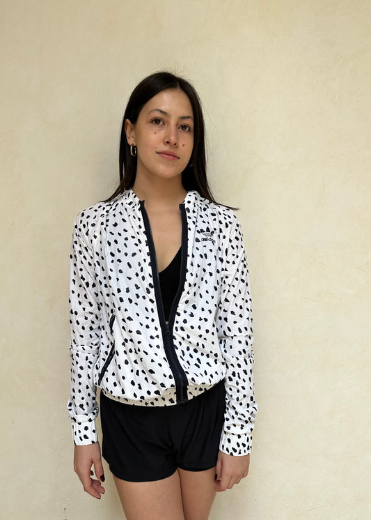 ACTIVE JACKET CON PRINT B&W