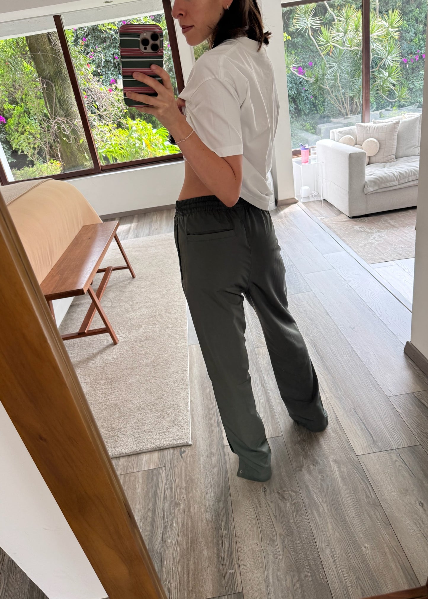 TRACK PANTS VERDES