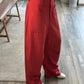 PANTALÓN STRAIGHT ROJO