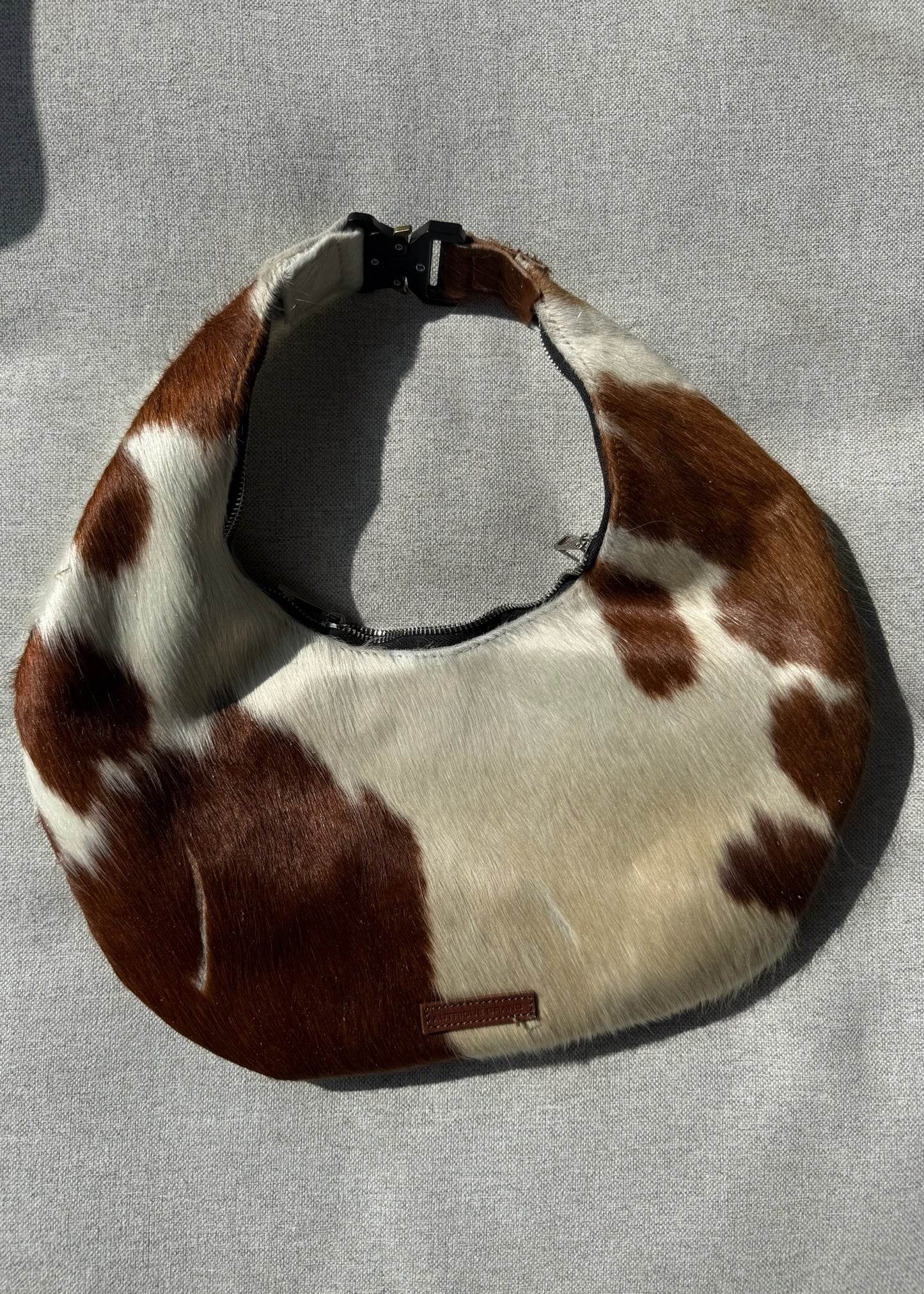 BOLSA COWPRINT PELUDA