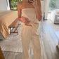 SET CHAMPAGNE SILKY