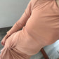 VESTIDO MAXI PALO ROSA