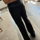 JEANS LOW RISE CON ESTOPEROLES