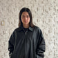 CHAMARRA DE PIEL OVERSIZED