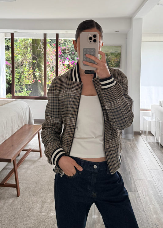 PLAID BOMBER